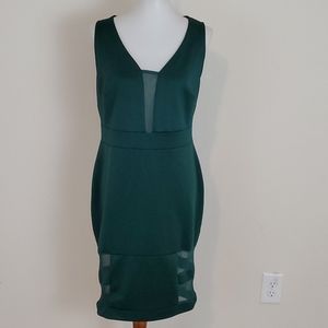 Fashion to Figure hunter green dress size 1